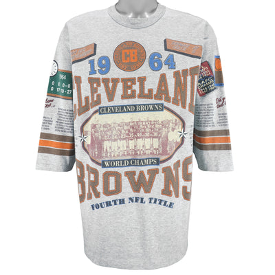 NFL (Long Gone) - Cleveland Browns World Champs 1964 T-Shirt 1992 X-Large