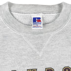 Vintage NCAA (Russell Athletic) - Lockport Porters State Playoff Sweatshirt 1997 X-Large in gray