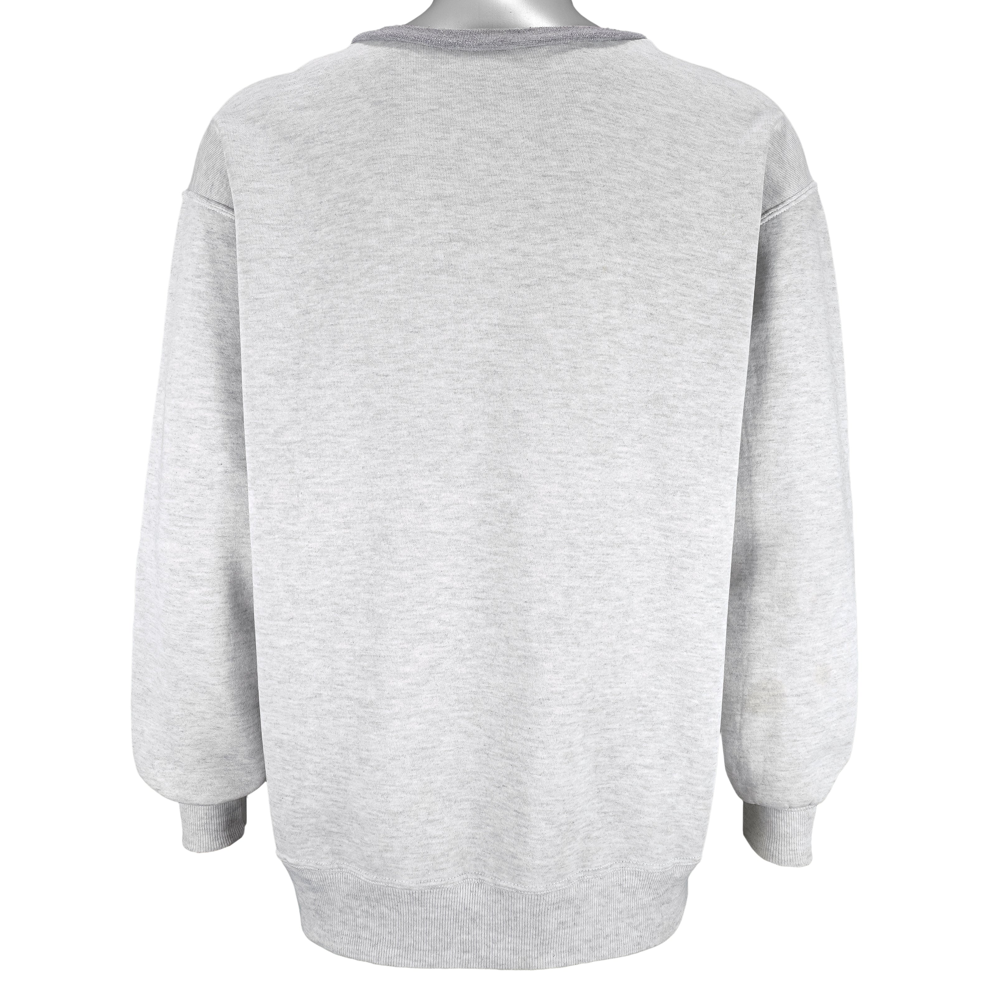 NFL (Artex) - New York Giants Helmet Crew Neck Sweatshirt 1992 X-Large Vintage Retro Football