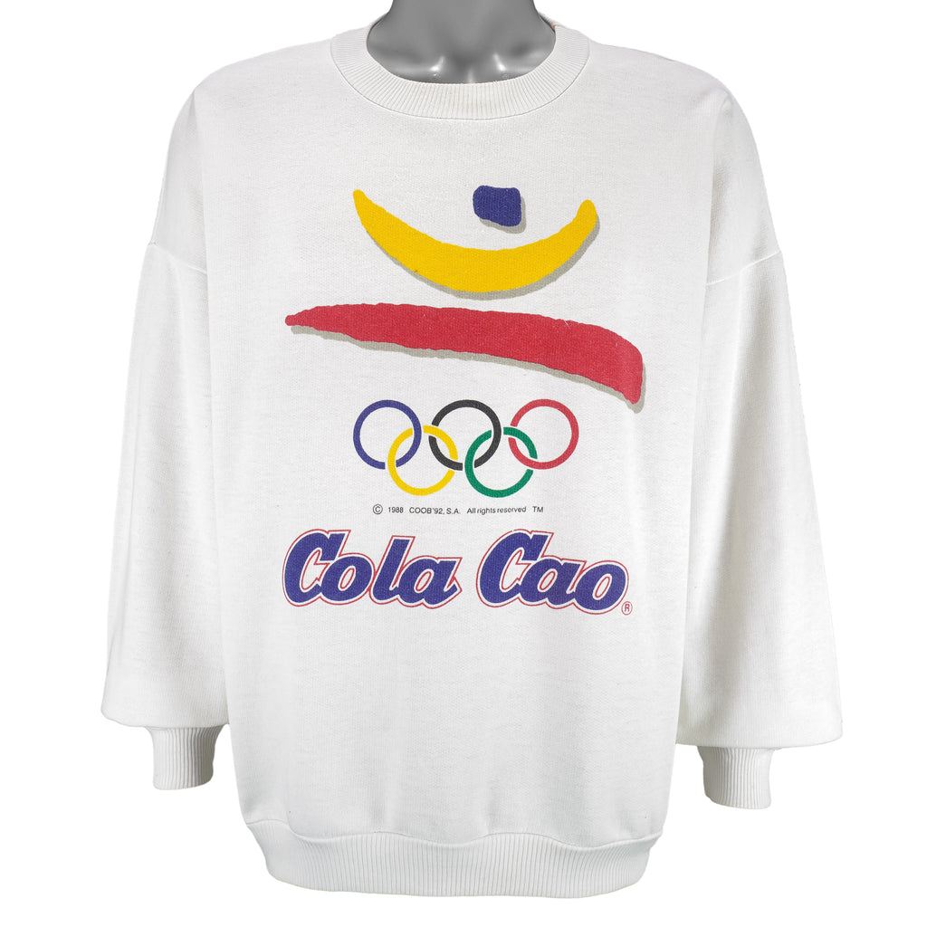 Vintage - Barcelona Olympic Cola Cao Sweatshirt 1992 X-Large Vintage Retro
