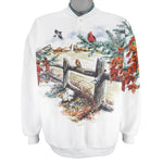 Vintage (Art Unlimited) - Cardinals Bird Farm Sweatshirt 1990s Large