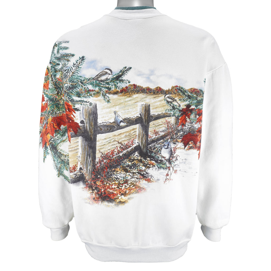 Vintage (Art Unlimited) - Cardinals Bird Farm Sweatshirt 1990s Large