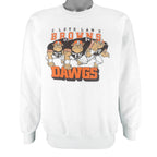 NFL (Logo 7) - Cleveland Browns Dawgs Deadstock Sweatshirt 1990s Large vintage Retro Football 