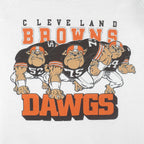 NFL (Logo 7) - Cleveland Browns Dawgs Deadstock Sweatshirt 1990s Large vintage Retro Football 