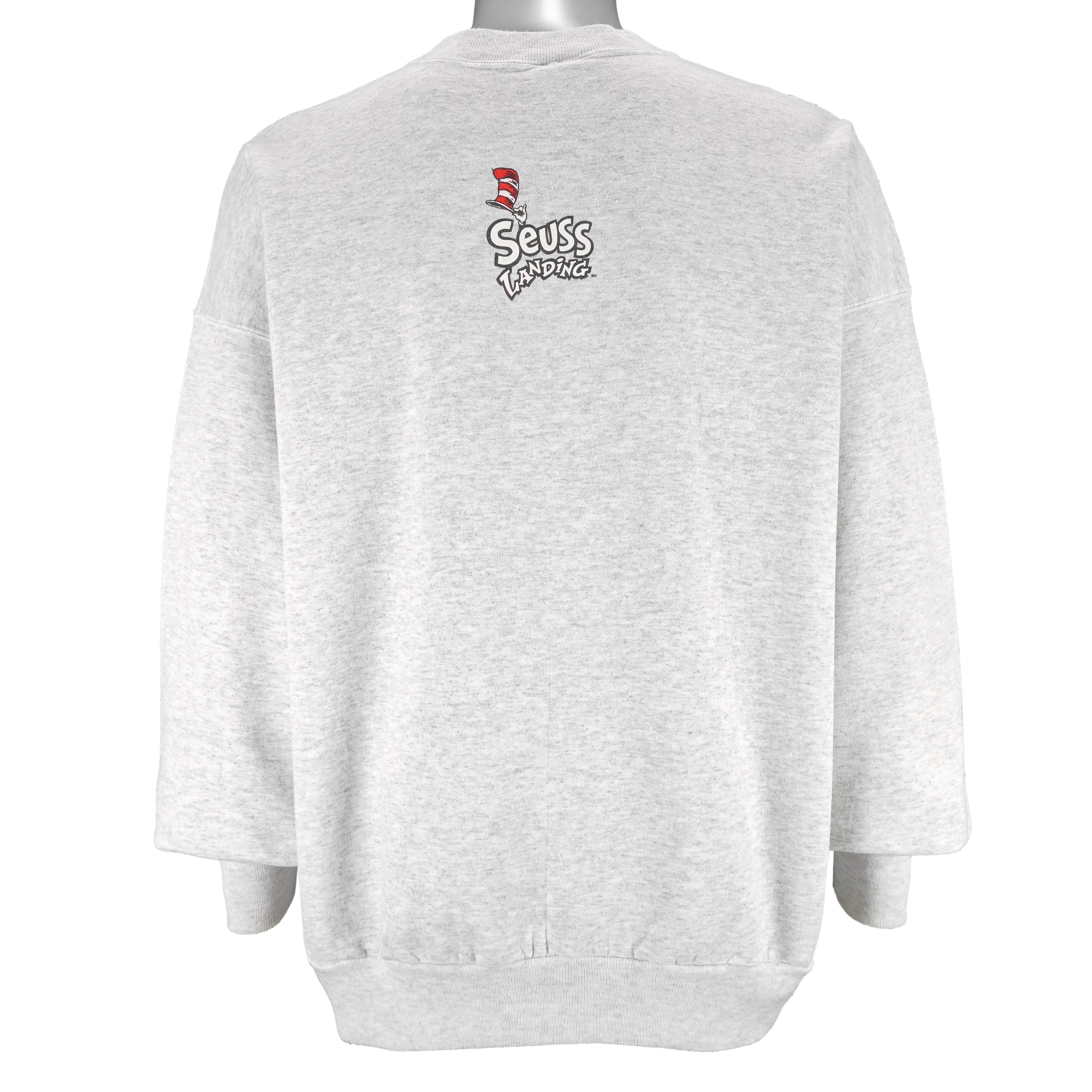 Vintage (Dr. Seuss) - The Cat In The Hat Island of Adventure Sweatshirt 1990s XX-Large vintage Retro