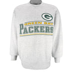 NFL (Salem) - Green Bay Packers Crew Neck Sweatshirt 1995 Large Vintage Retro Football