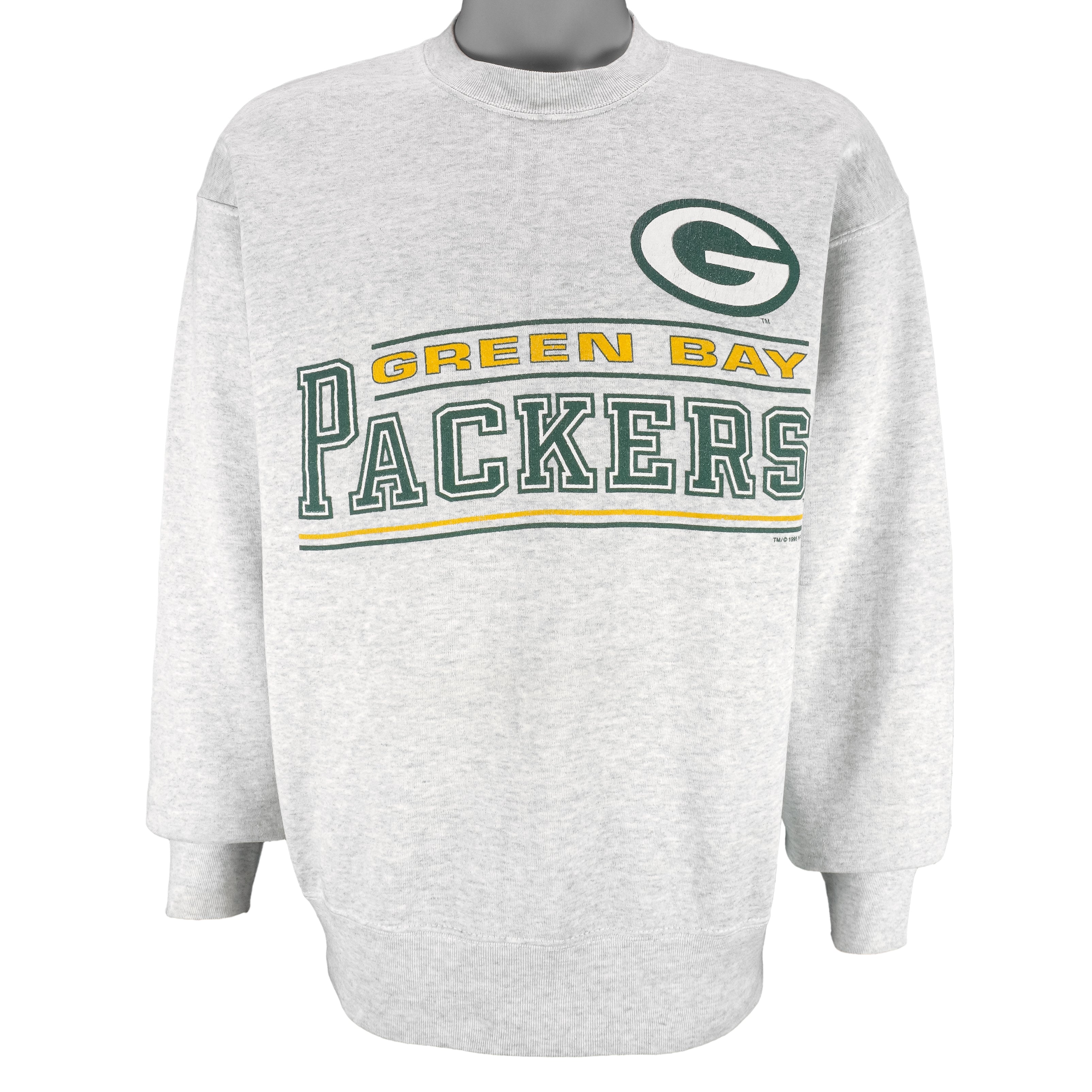 NFL (Salem) - Green Bay Packers Crew Neck Sweatshirt 1995 Large Vintage Retro Football