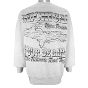 Vintage - Michigan Tour De Bars Crew Neck Sweatshirt 1996 X-Large Vintage Retro