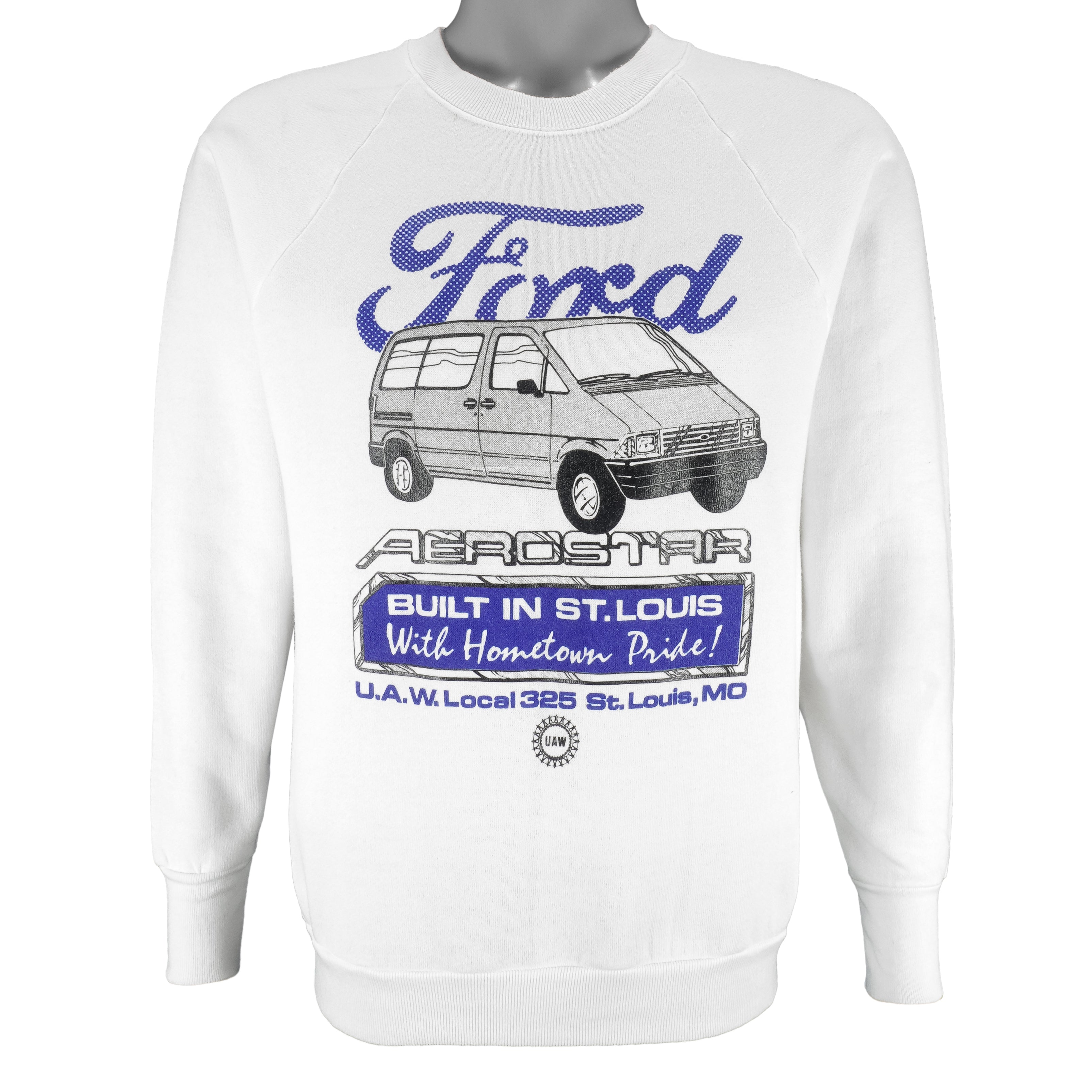 Vintage - Aerostar Built in St. Louis Crew Neck Sweatshirt 1990s Medium Vintage Retro