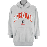 NCAA (Steve & Barry's) - Cincinnati Bearcats Hooded Sweatshirt 2000s XX-Large Vintage Retro Football College
