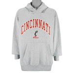 NCAA (Steve & Barry's) - Cincinnati Bearcats Hooded Sweatshirt 2000s XX-Large Vintage Retro Football College