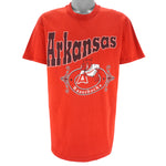 NCAA (Hanes) - Arkansas Razorbacks T-Shirt 1990s X-Large