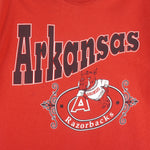 NCAA (Hanes) - Arkansas Razorbacks T-Shirt 1990s X-Large vintage Retro Football College