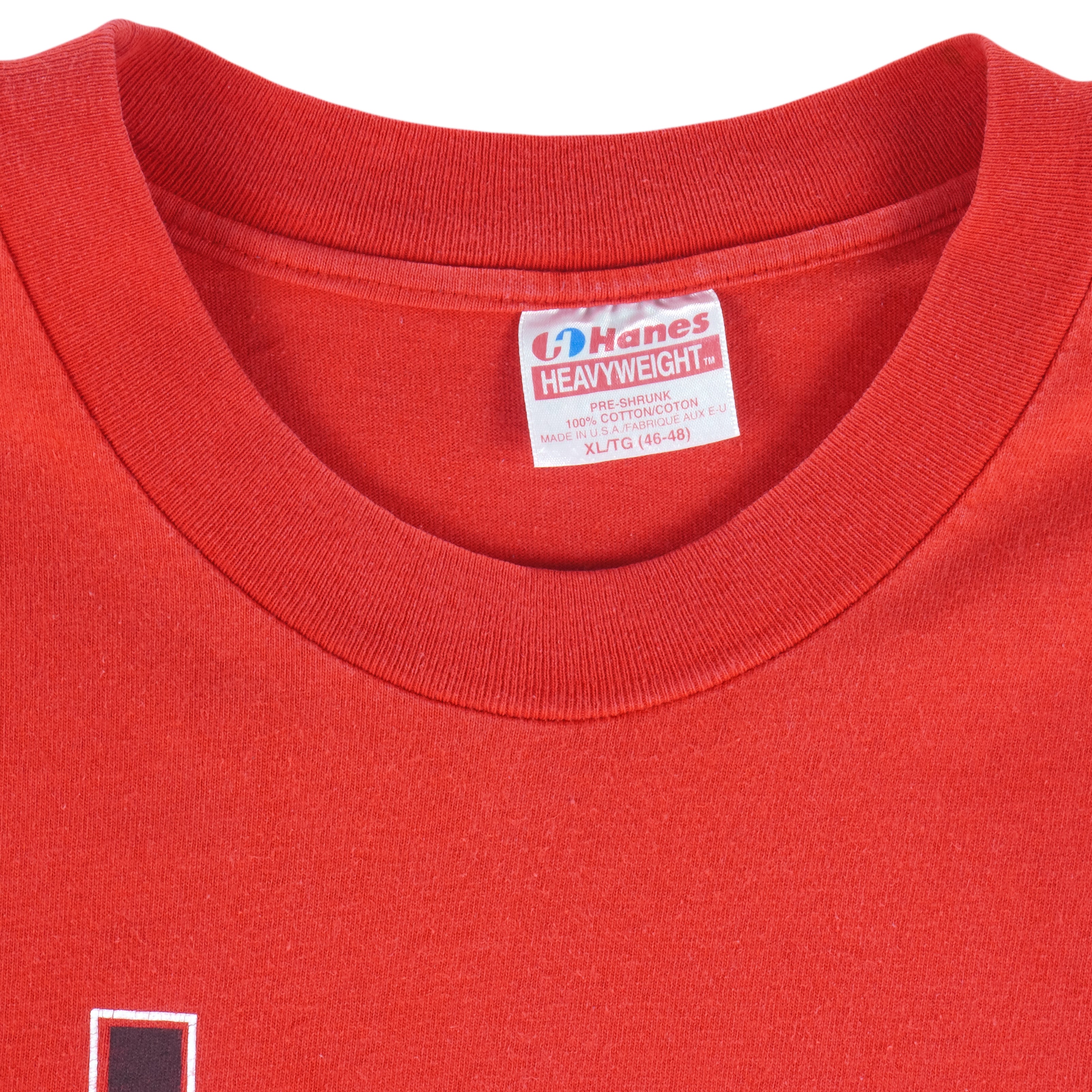 NCAA (Hanes) - Arkansas Razorbacks T-Shirt 1990s X-Large vintage Retro Football College