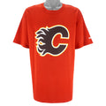 Puma - Calgary Flames T-Shirt 1990s X-Large Vintage Retro Hockey