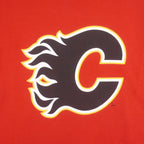Puma - Calgary Flames T-Shirt 1990s X-Large Vintage Retro Hockey