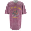 NHL (Waves) - Montreal Canadiens Hockey Skates T-Shirt 1993 X-Large Vintage Retro Hockey