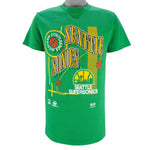 NBA (Home Team) - Seattle SuperSonics Single Stitch T-Shirt 1990s Large