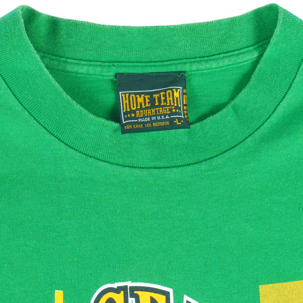 NBA (Home Team) - Seattle SuperSonics Single Stitch T-Shirt 1990s Large Vintage Retro Basketball