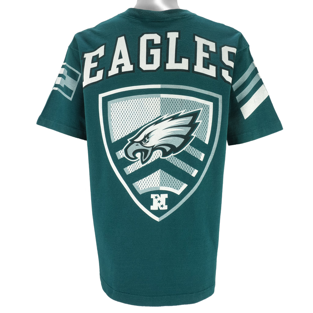 NFL (Pro Player) - Philadelphia Eagles Single Stitch T-Shirt 1997 Large vintage Retro Football