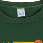 NBA (Competitor) - Seattle Supersonics Single Stitch T-Shirt 1990s Large Vintage Retro Basketball