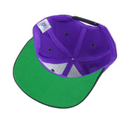 NBA (T.E.I.) - Utah Jazz Embroidered Deadstock Adjustable Hat 1990s OSFA Vintage Retro Basketball