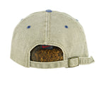 Nike - Brown Swoosh Logo Strapback Hat 1990s OSFA Vintage Retro