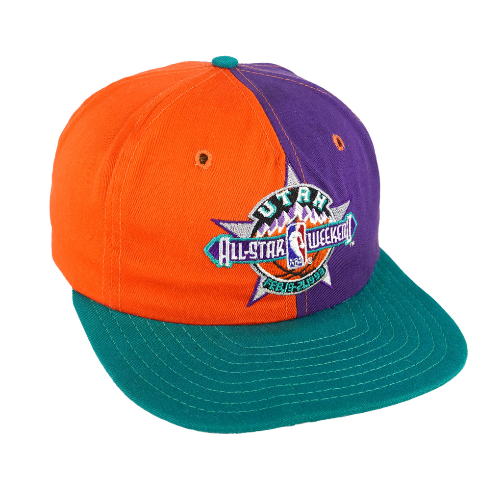 NBA (AJD) - Utah Jazz All-Star Weekend Snapback Hat 1993 OSFA Vintage Retro Basketball