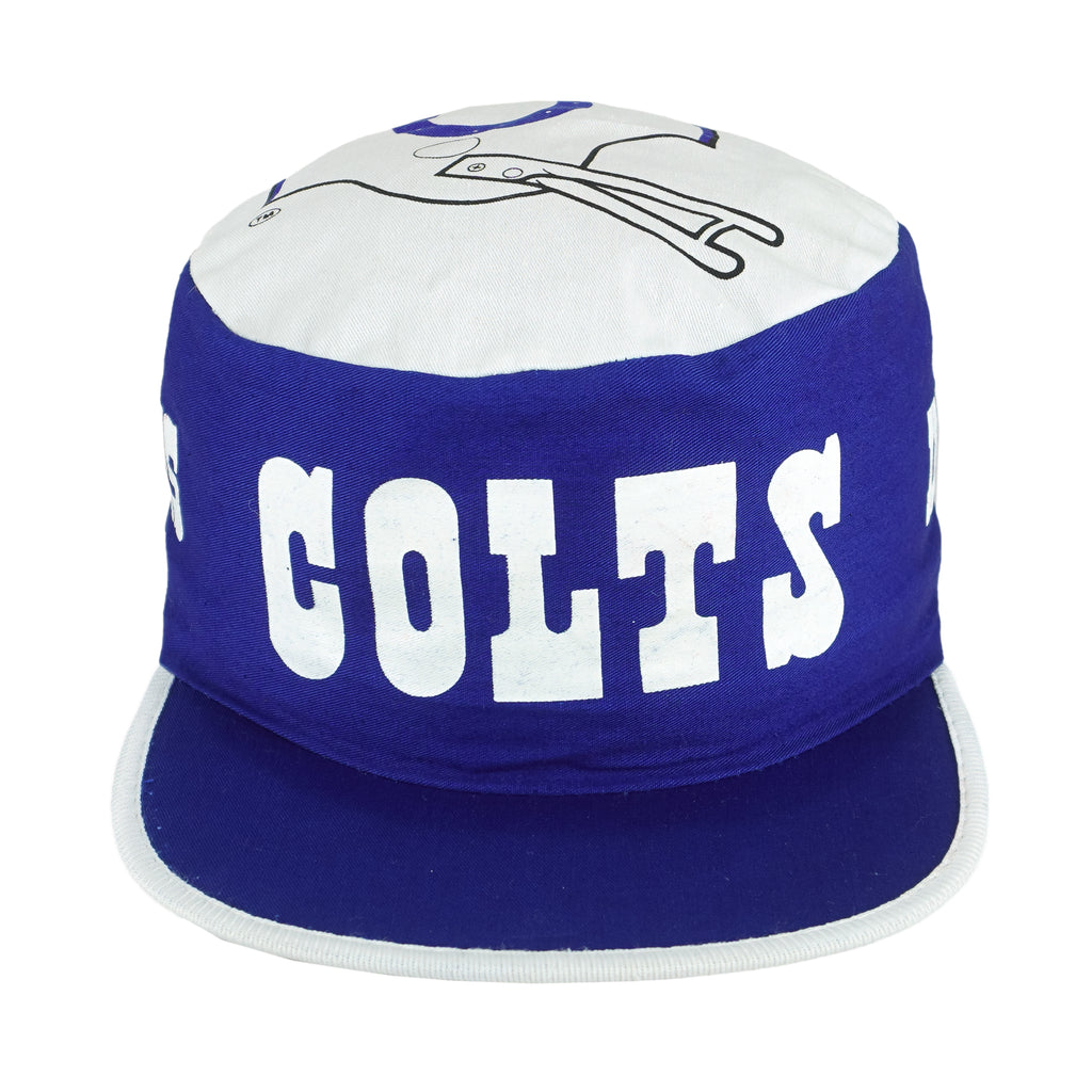 NFL (Twins) - Indianapolis Colts Painter Hat 1990s Fitted Vintage Retro Football