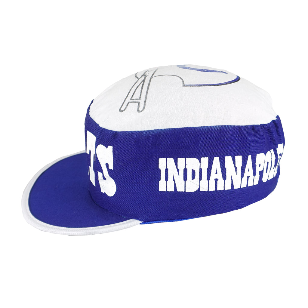 NFL (Twins Enterprise) - Indianapolis Colts Painter Hat 1990s Fitted Vintage Retro football