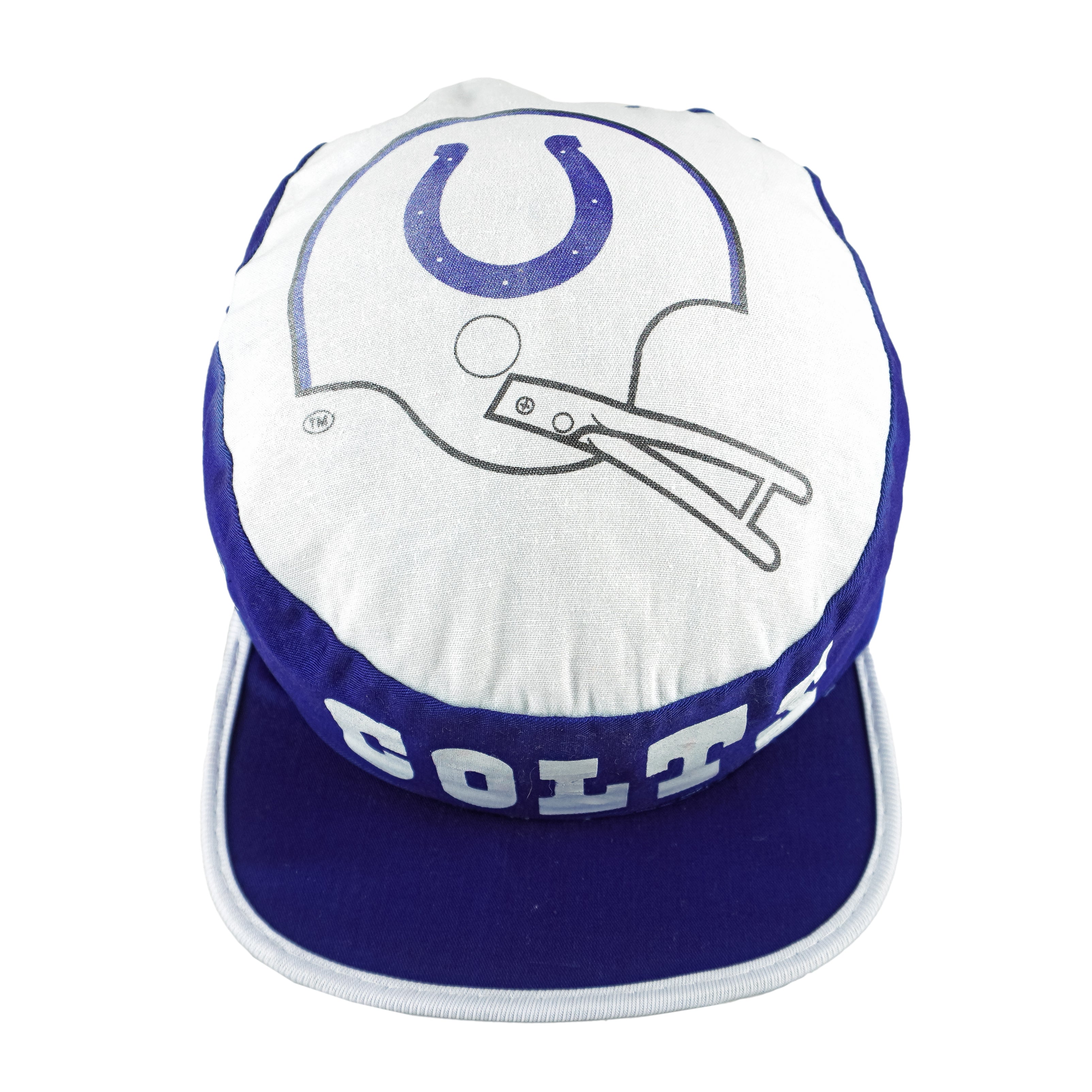 NFL (Twins Enterprise) - Indianapolis Colts Painter Hat 1990s Fitted Vintage Retro football