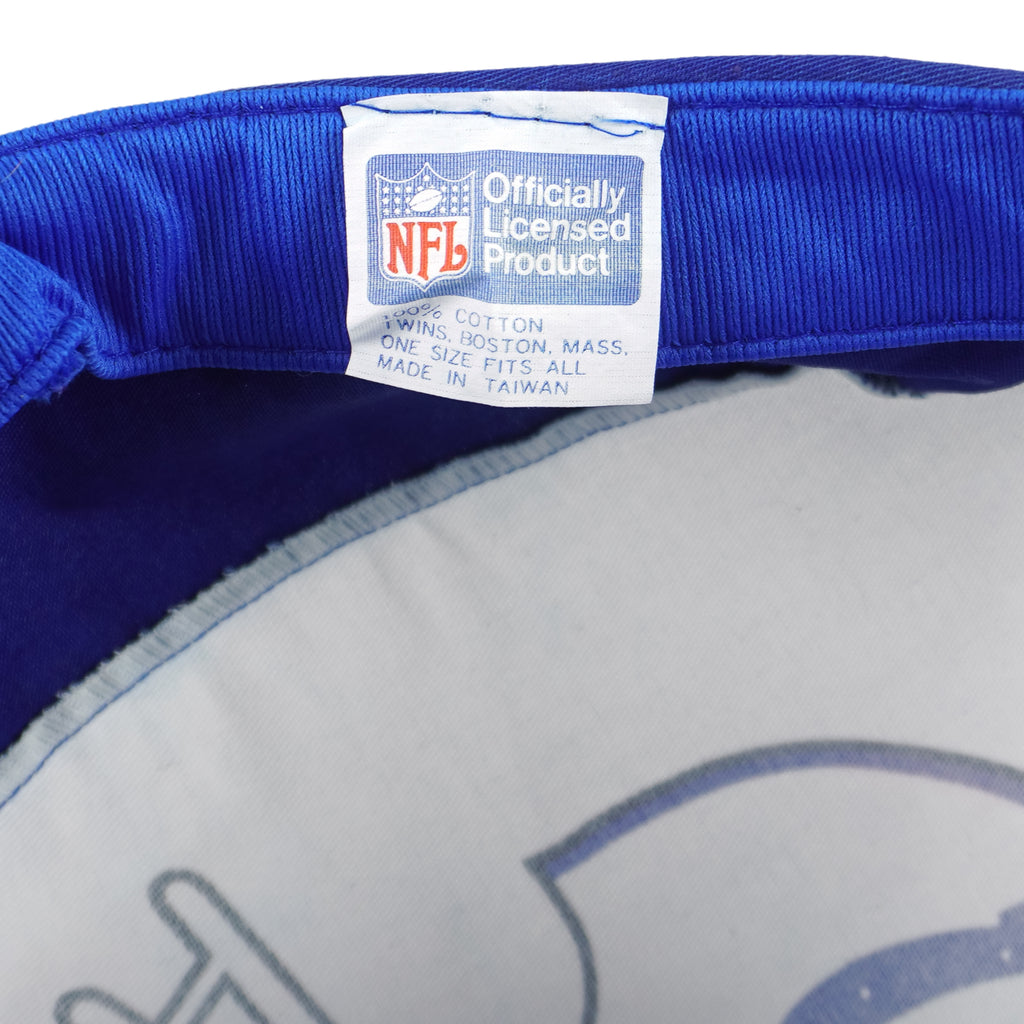 NFL (Twins Enterprise) - Indianapolis Colts Painter Hat 1990s Fitted Vintage Retro football