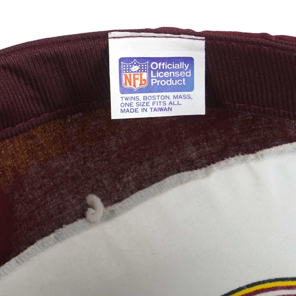 NFL (Twins) - Washington Redskins Painter Hat 1990s Fitted Vintage Retro Football