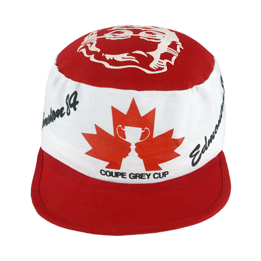 CFL (Promo-Wear) - Coupe Grey Cup Edmonton X KFC Painter Hat 1984 Fitted Vintage Retro Football