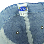 Disney - Winnie The Pooh Embroidered Denim Hat 1990s OSFA Vintage Retro