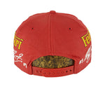 Ferrari - DEKRA Michael Schumacher Embroidered Snapback Hat 1990s OSFA Vintage Retro