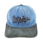 Vintage (No Fear) - Dangerous Sports Gear Embroidered Denim Snapback Hat 1990s OSFA Vintage Retro