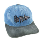 Vintage (No Fear) - Dangerous Sports Gear Embroidered Denim Snapback Hat 1990s OSFA Vintage Retro