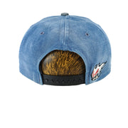 Vintage (No Fear) - Dangerous Sports Gear Embroidered Denim Snapback Hat 1990s OSFA Vintage Retro