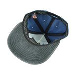 Vintage (No Fear) - Dangerous Sports Gear Embroidered Denim Snapback Hat 1990s OSFA Vintage Retro