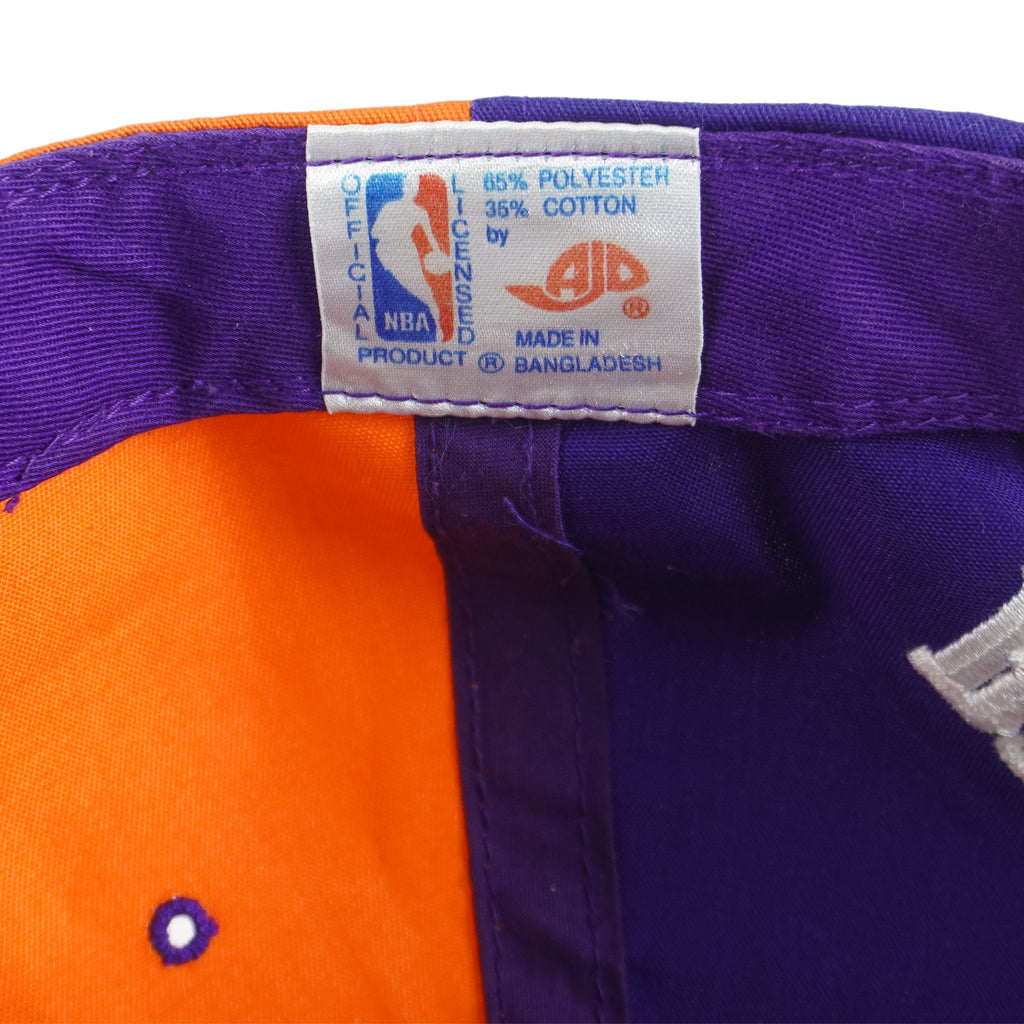 NBA (AJD) - Phoenix Suns Embroidered Snapback Adjustable Hat 1990s OSFA Vintage Retro Basketball