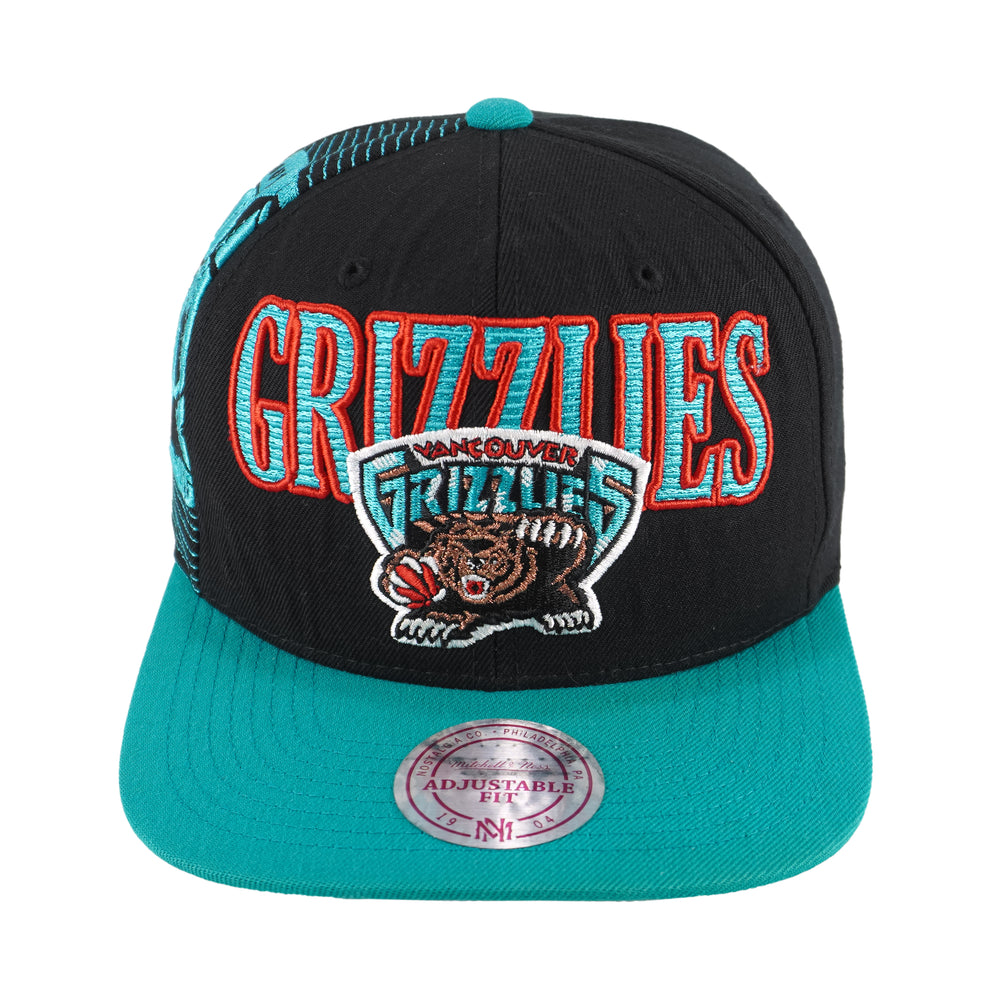 Vintage NBA (Mitchell & Ness) - Vancouver Grizzlies Adjustable Hat 2000s OSFA in black