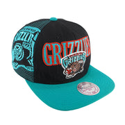 Vintage NBA (Mitchell & Ness) - Vancouver Grizzlies Adjustable Hat 2000s OSFA in black