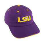 NCAA (TOW) - LSU Tigers Adjustable Hat 1990s OSFA Vintage retro Football College