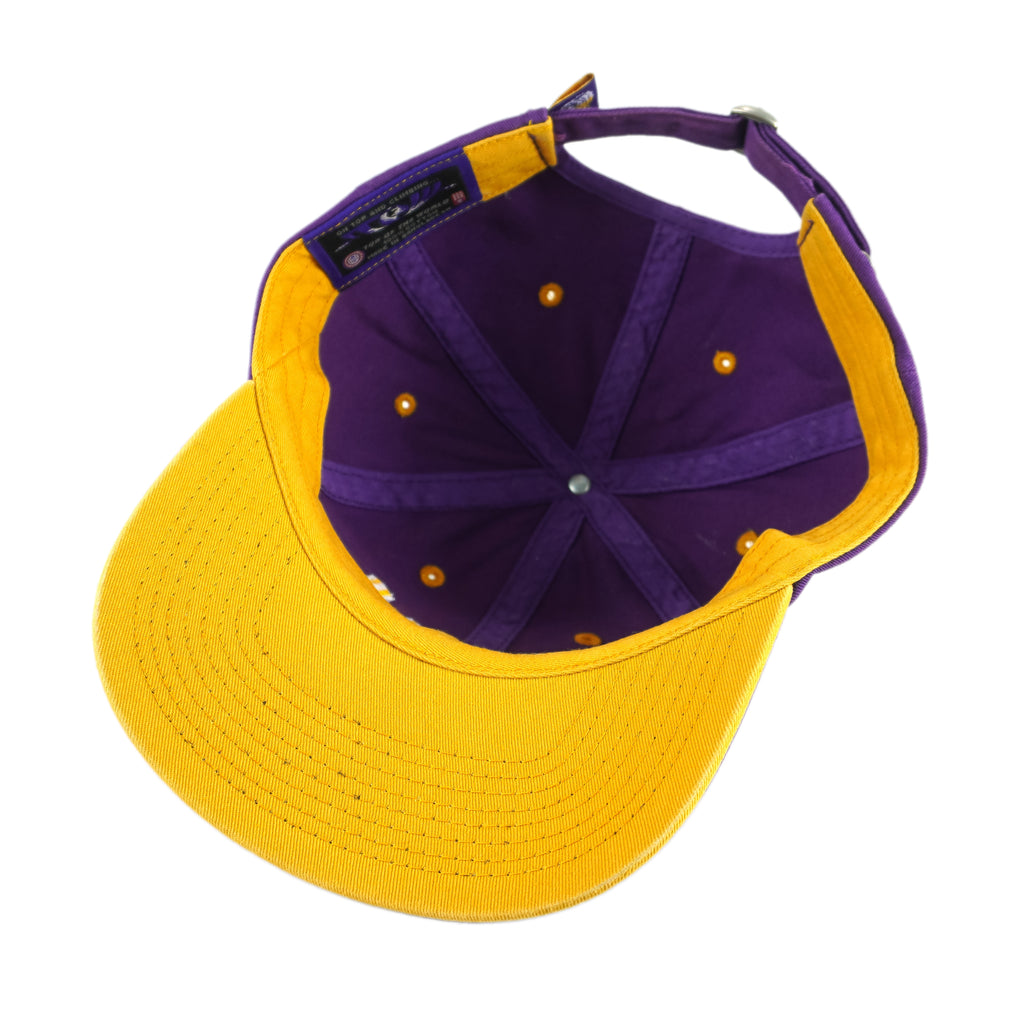 NCAA (TOW) - LSU Tigers Adjustable Hat 1990s OSFA Vintage retro Football College