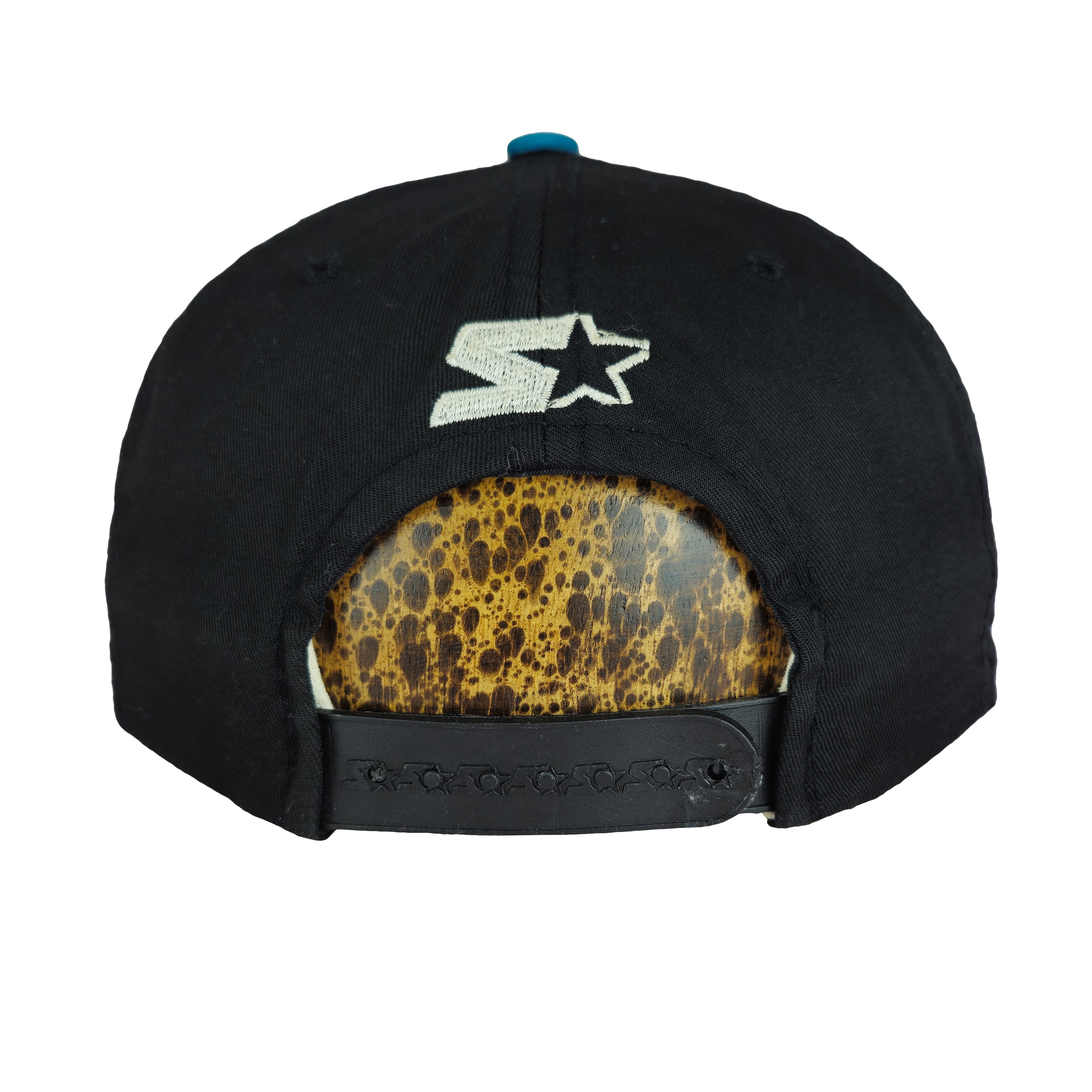 Starter - San Jose Sharks Embroidered Snapback Hat 1990s OSFA