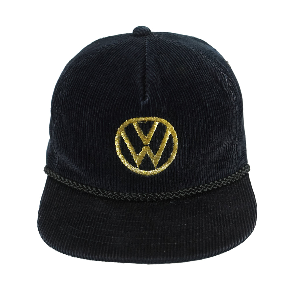 Vintage (Ama Pro) - Volkswagens Corduroy Snapback Hat 1990s OSFA Vintage Retro