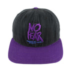 Vintage (No Fear) - Embroidered Snapback Hat 1990s OSFA Vintage Retro
