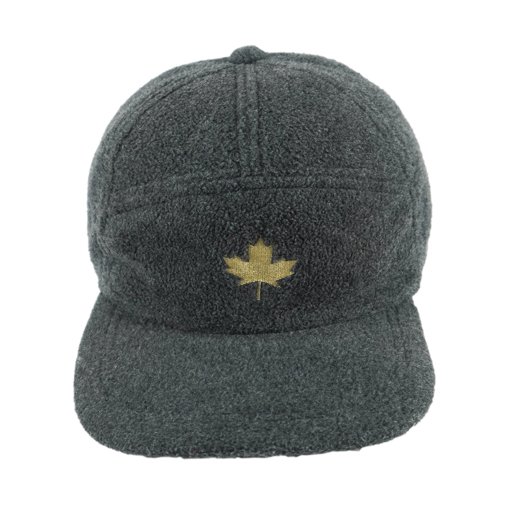 Vintage - Canada Maple Leaf Fleece Hat 1990s OSFA Vintage Retro