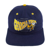 NCAA (#1 Apparel) - Georgia Tech Buzz Snapback Hat 1990s OSFA Vintage Retro College